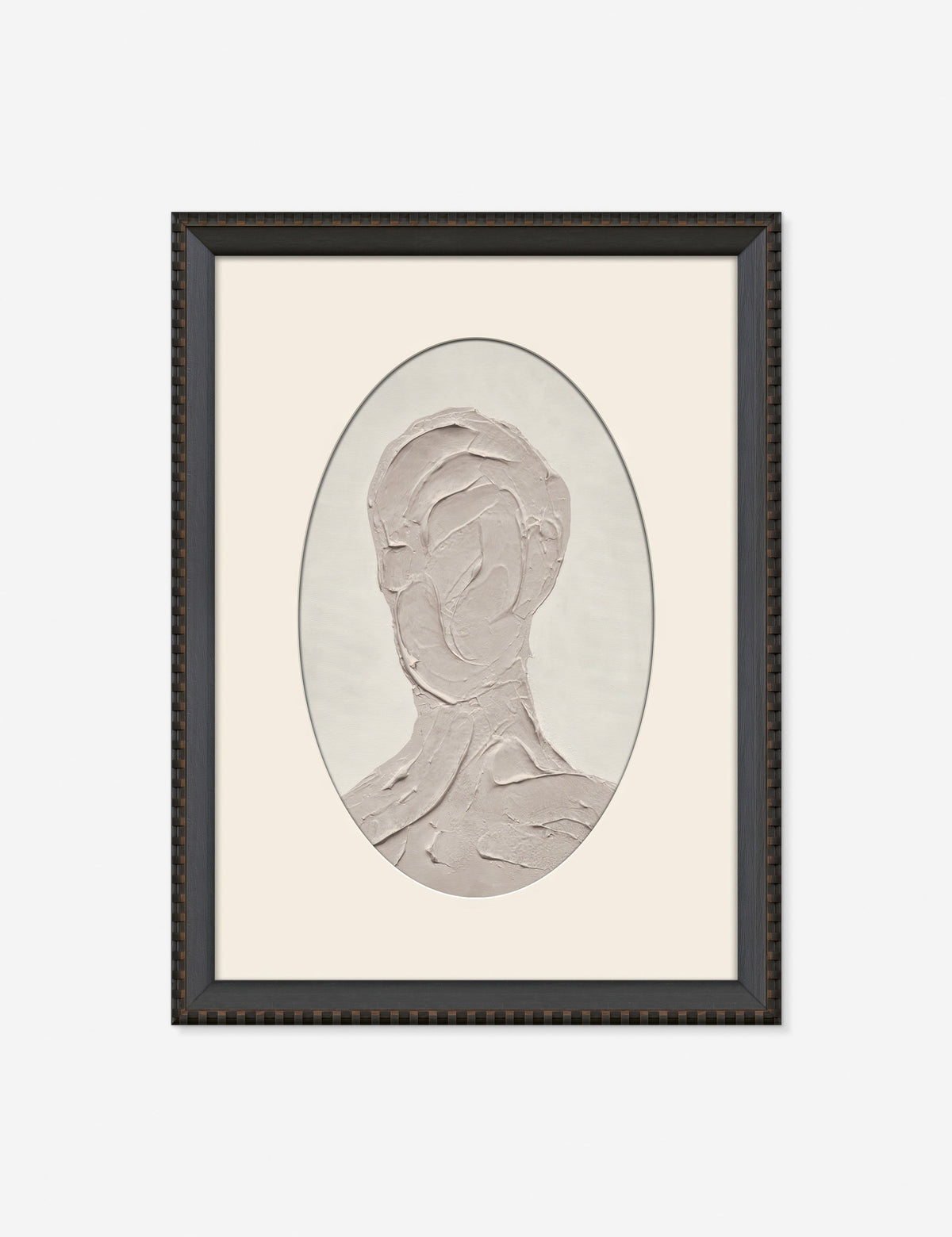 Portrait 5 With Oval Mat Wall Art by Coup d'Esprit