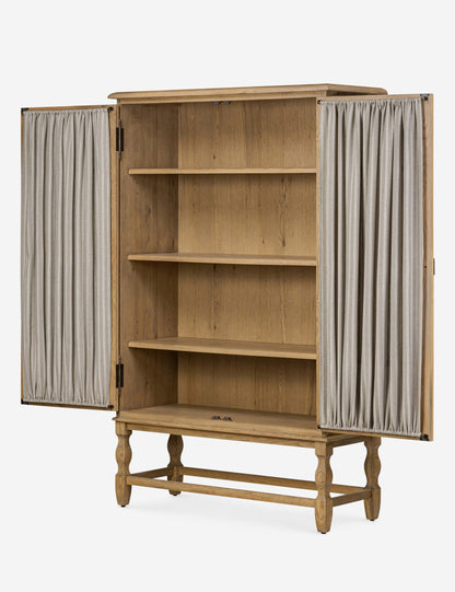 Finley Curio Cabinet by Amber Lewis x Four Hands