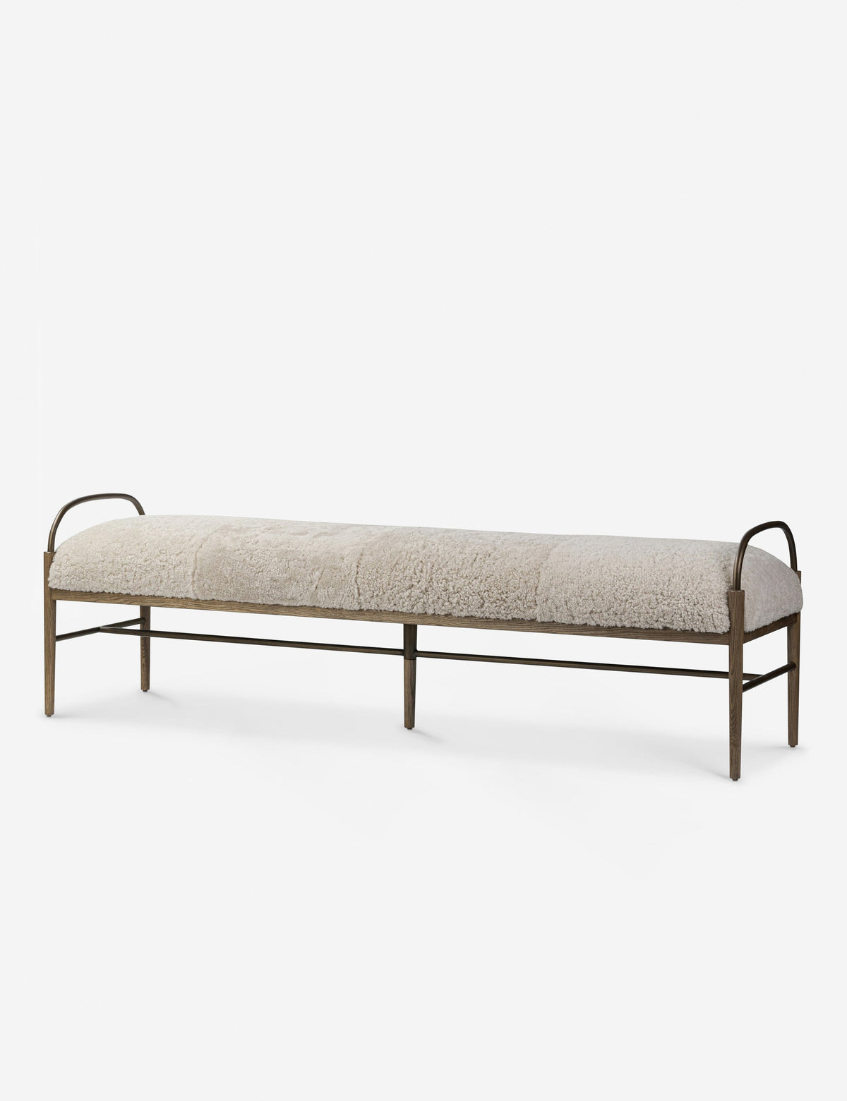 Demi Bench by Amber Lewis x Four Hands