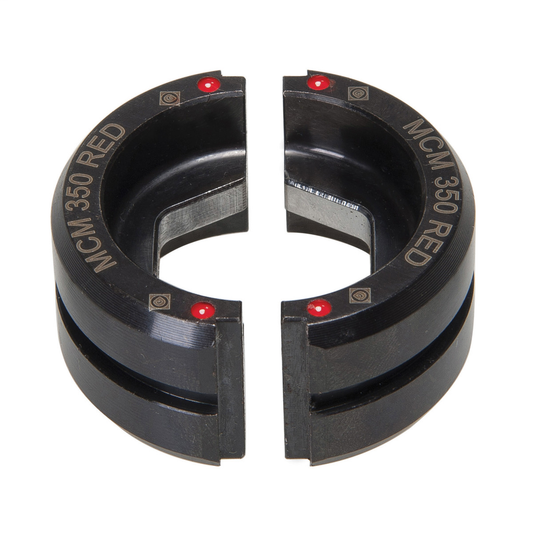 350 MCM Dies for Crimping Color-Coded Copper & Aluminum Lugs & Splices*(Require UA22 adapter when used with ECCXL, HCCX, & RCCX tools)