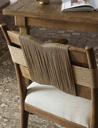 Tova Dining Arm Chair by Amber Lewis x Four Hands