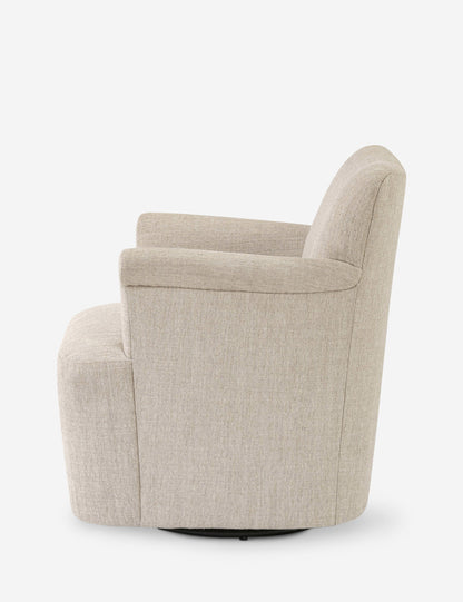 Open Box: Camellia Swivel Chair, Wheat by Amber Lewis x Four Hands