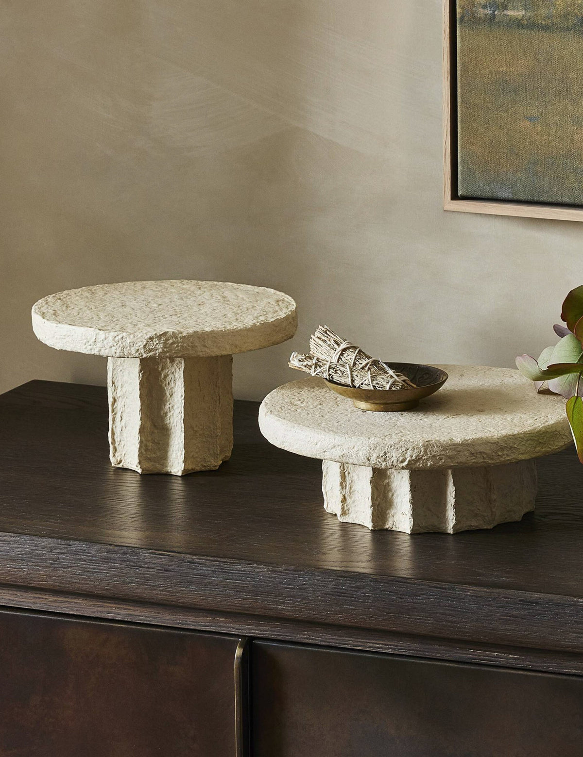 Sumba Pedestal (Set of 2) by Amber Lewis x Four Hands