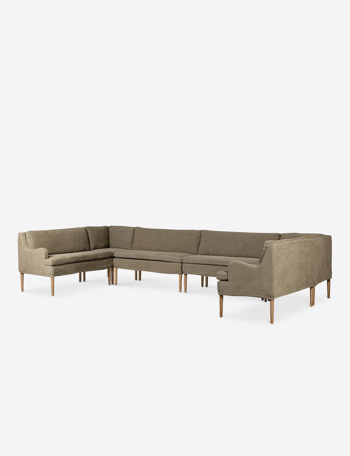 Aurelia U-Shaped Dining Banquette by Amber Lewis x Four Hands