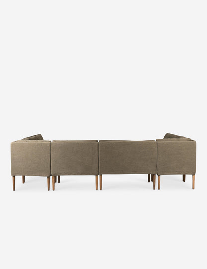 Aurelia U-Shaped Dining Banquette by Amber Lewis x Four Hands