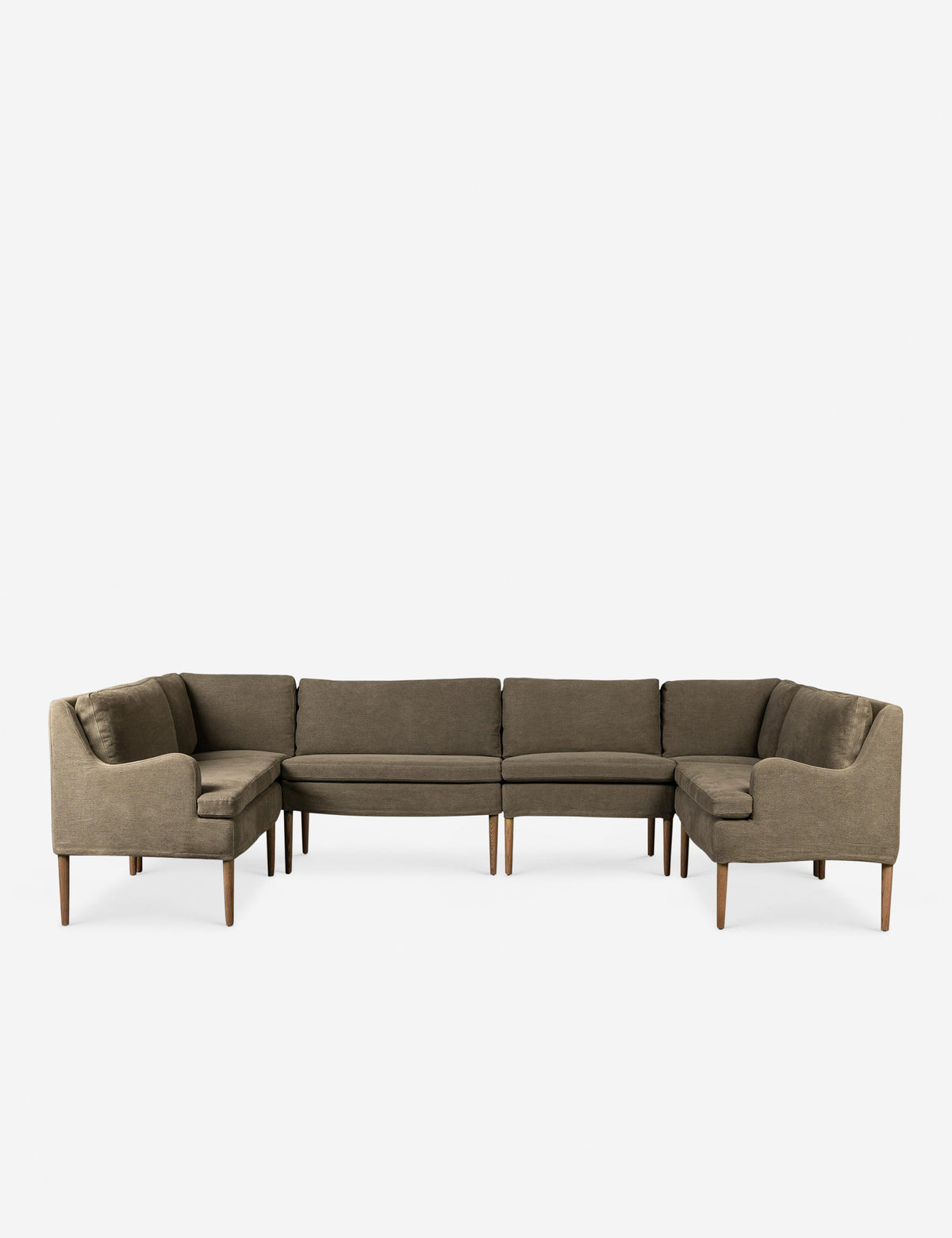 Aurelia U-Shaped Dining Banquette by Amber Lewis x Four Hands