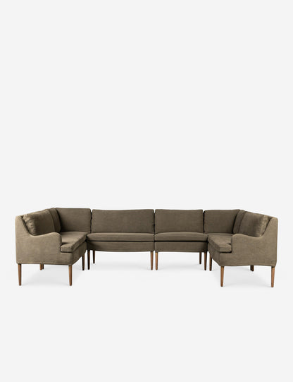 Aurelia U-Shaped Dining Banquette by Amber Lewis x Four Hands