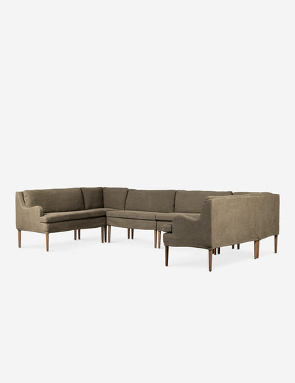 Aurelia U-Shaped Dining Banquette by Amber Lewis x Four Hands