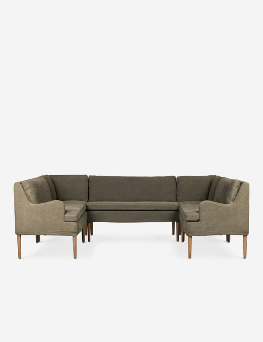 Aurelia U-Shaped Dining Banquette by Amber Lewis x Four Hands