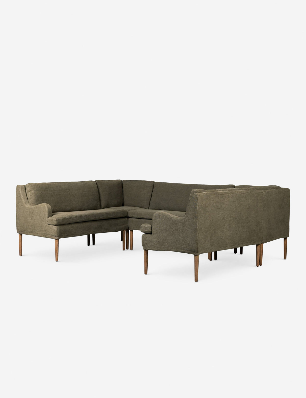 Aurelia U-Shaped Dining Banquette by Amber Lewis x Four Hands