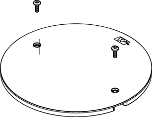 AV3 Poke-Thru Abandonment Plate