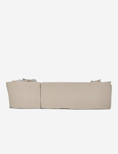 Lowell Slipcover Sectional Sofa by Amber Lewis x Four Hands