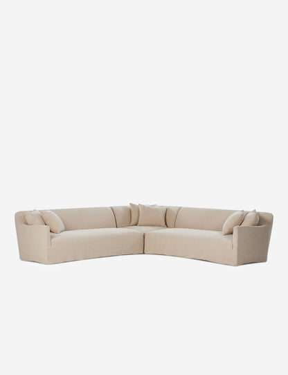 Lowell Slipcover Sectional Sofa by Amber Lewis x Four Hands