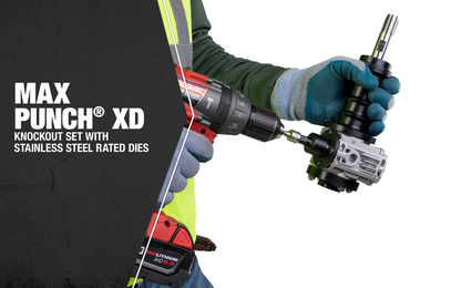 63159901 - Max Punch® XD Knockout - 1/2" - 2" Set