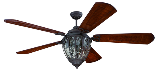 70" Olivier Ceiling Fan in Aged Bronze Textured