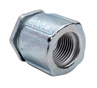 3-1/2" Rigid 3 Piece Couplings HDG Malleable Iron