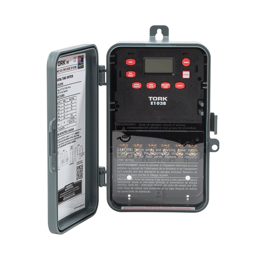 24 Hour Digital 1CH 40A 120-277V DPST