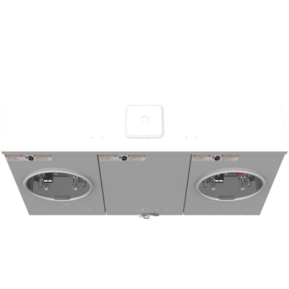 5 Terminal Ring Type Small Closing Plate 2 Position Single Connector 6-350kcmil 7-8 In Barrel Lock Ground With Bracket Provision