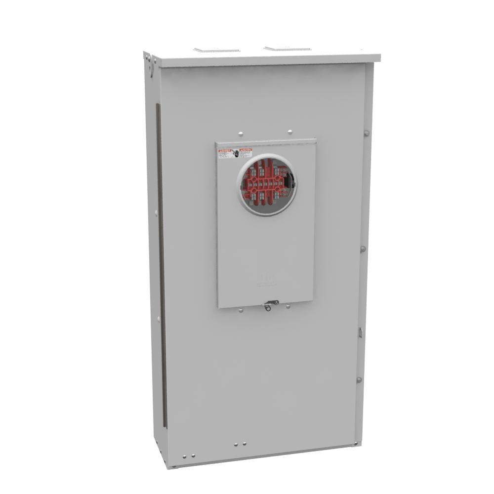 13 Terminal Ringless 2 Large Closing Plates Test Switch Prewired 26in-51in-10in Painted Steel Single Front Lift Off Screw Cover Long Island Lighting Company