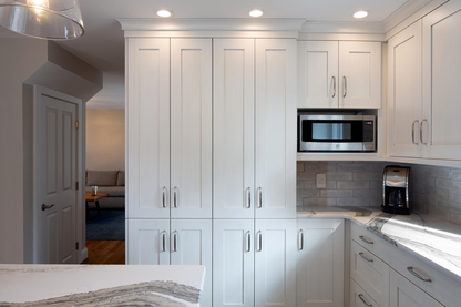adorne® Gloss White 1-Gang+ Screwless Wall Plate with Microban®