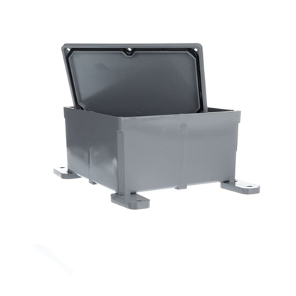 8 X 8 X 4 IN PVC JUNCTION BOX