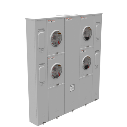 5 Terminal Ringless Large Closing Plate Lever Bypass 4 Position 4-200 Ampere Main Breaker Provision Long Island Lighting Company