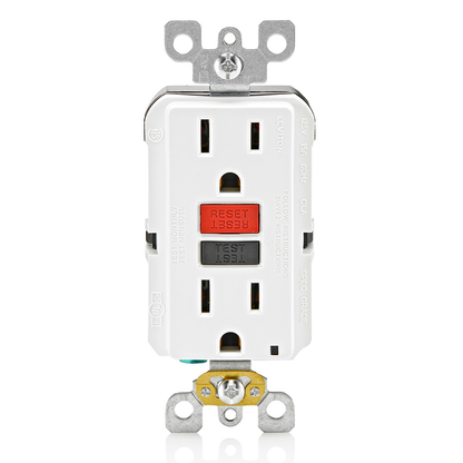 15 Amp SmartlockPro® GFCI Receptacle/Outlet
