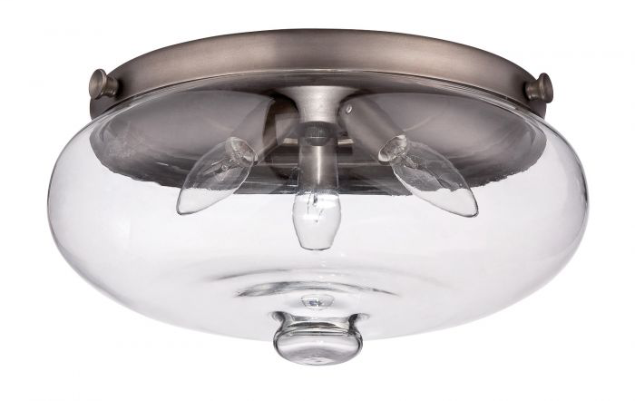 3 Light Bowl Fan Light Kit - TSLK-PLN