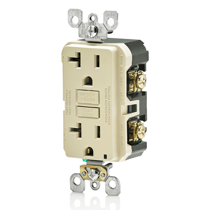 20 Amp SmartlockPro® GFCI Receptacle/Outlet