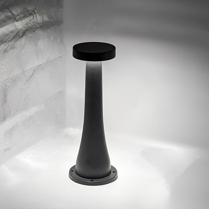 Waterproof Black Mushroom Outdoor Pathway Lights