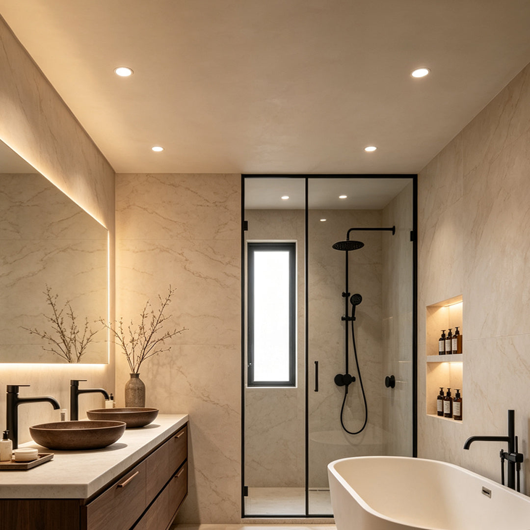 【2 PCS】Recessed LED Can Lights Full-Spectrum Anti-Glare Light
