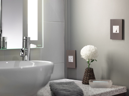 adorne® Tamper-Resistant 15A Duplex Self-Test GFCI Receptacles, White