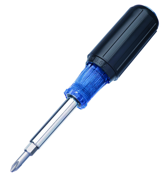 6-in-1 Multi-Bit Screwdriver and Nut Driver