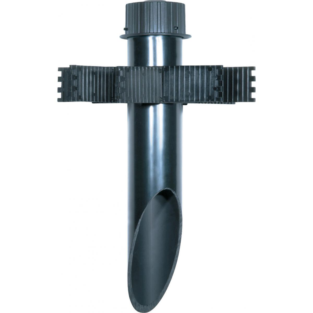 3" Diameter Mounting Post- PVC- Dark Broze Finish