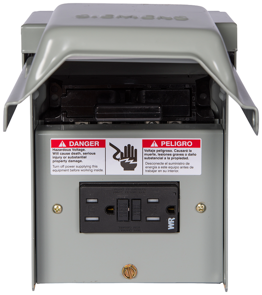 60A ACD WITH 15A GFCI RECEPTACLE