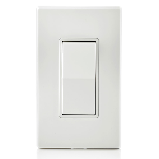 15 Amp Decora Rocker 4-Way Switch, Grounding, White