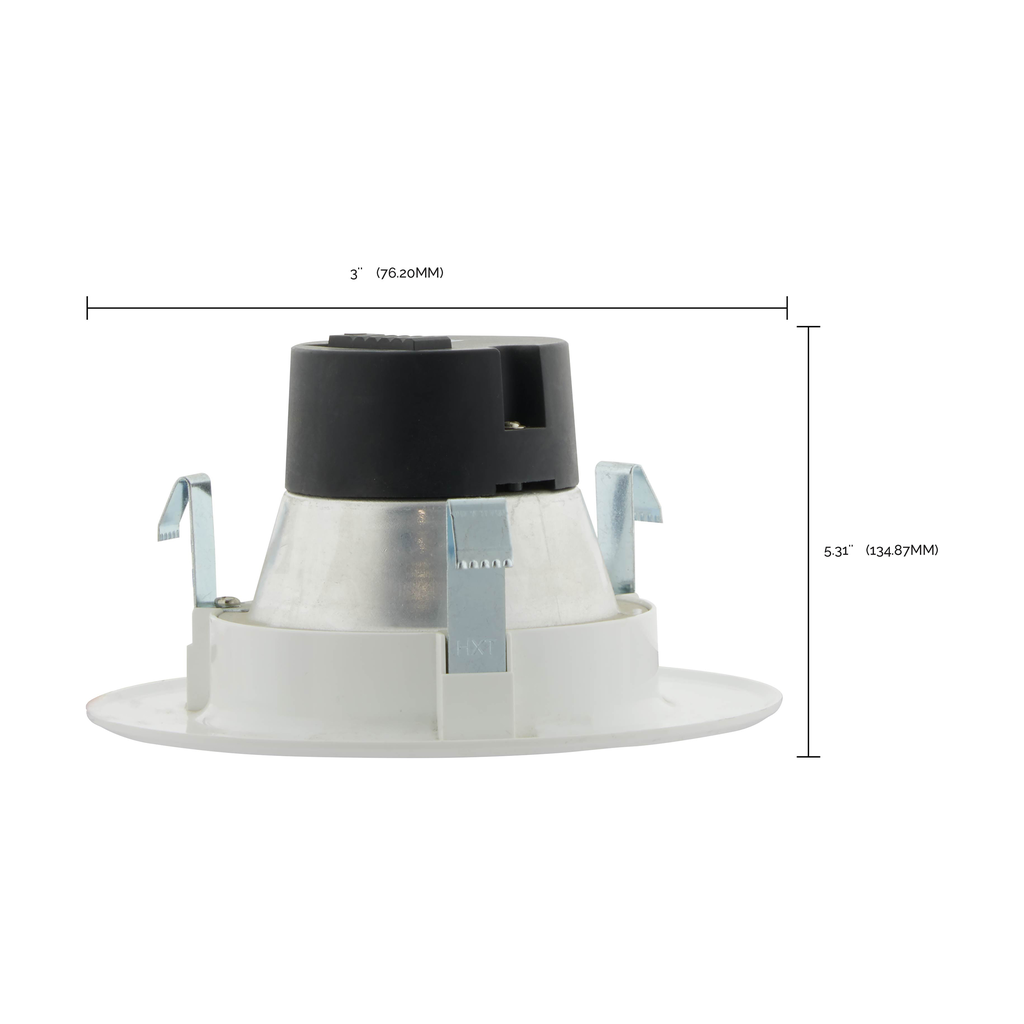 7 watt LED Downlight Retrofit; 4"; Adjustable Color Temperature; 120V; Dimmable