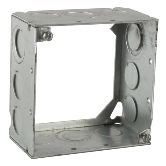 4SQ EXT RING,STL,30.3CU,1/2&3/4-KO
