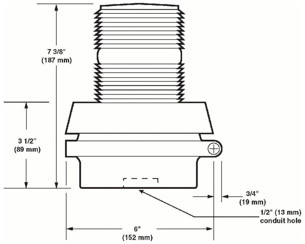 51A-N5-40W, Flashing Beacon