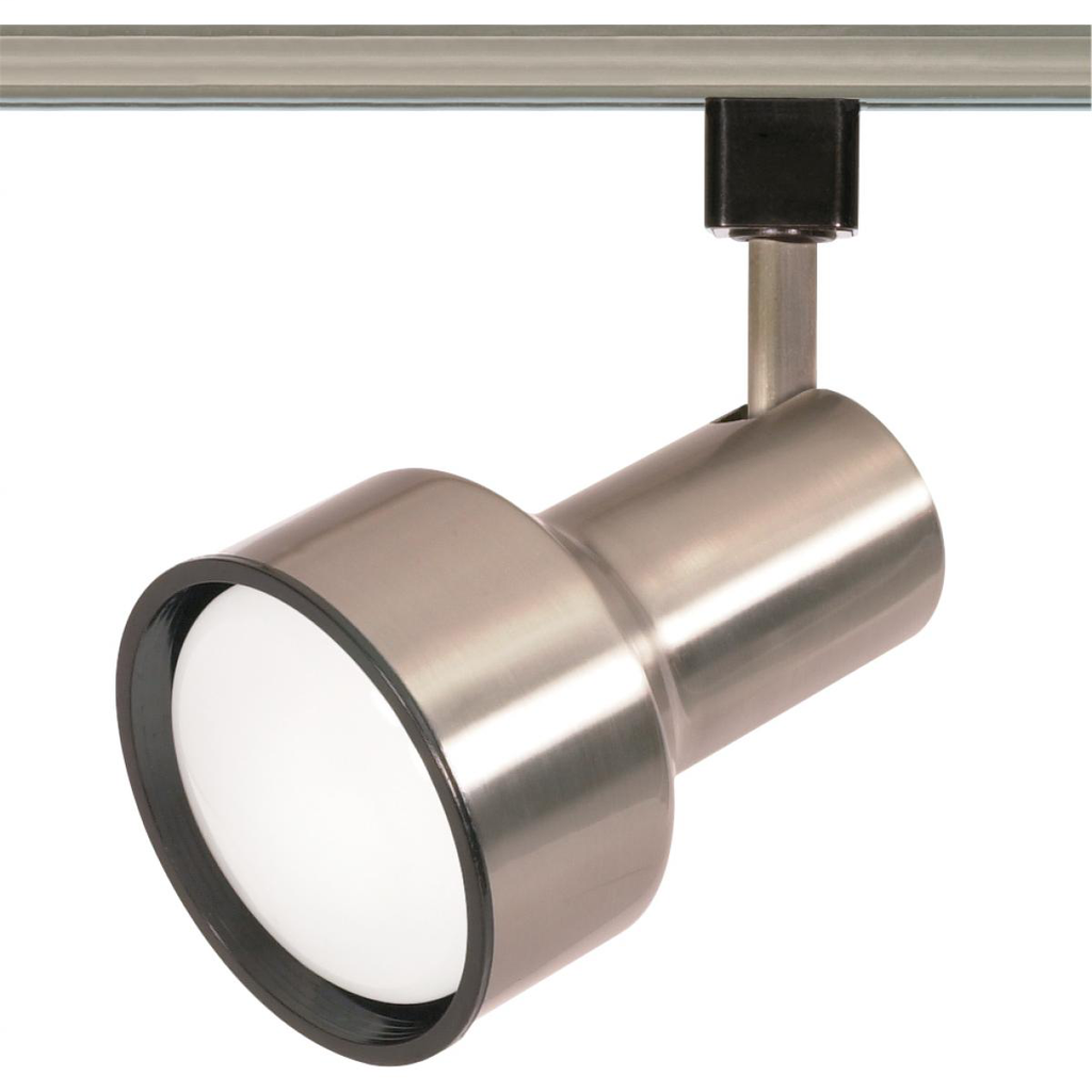 1 Light - R30 - Track Head - Step Cylinder - Brushed Nickel Finish