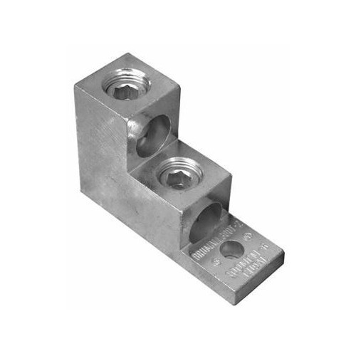 Aluminum Mechanical Lugs Panelboard Lugs - 2 Conductors 300MCM-#6 Awg
