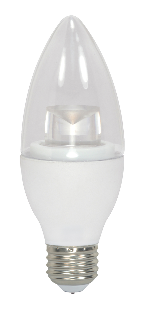5 Watt; B11 LED; 3000K; Medium base; 120 Volt