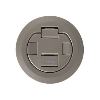 4AT Surface Style Evolution™ Poke-Thru Cover-Nickel