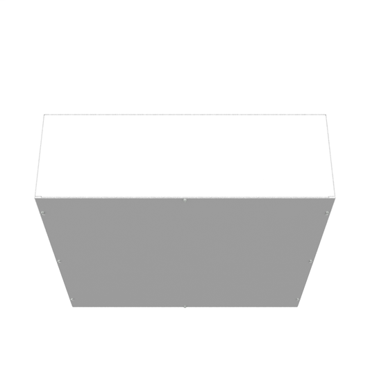 30x10x30 Screw Cover Type 1 UL Listed Steel No Knockouts ANSI 61 Gray Cover With Teardrop Slots Mounting Holes In Back