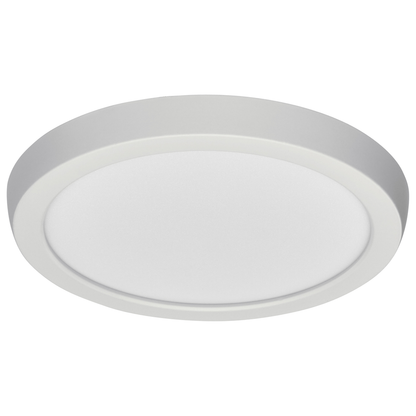Blink - 11W; 7in; LED Fixture; CCT Selectable; Round Shape; White Finish; 120V