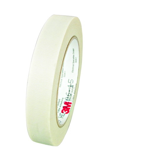 3M‚Ñ¢ Glass Cloth Electrical Tape 69, 1/2 in x 66 ft, White