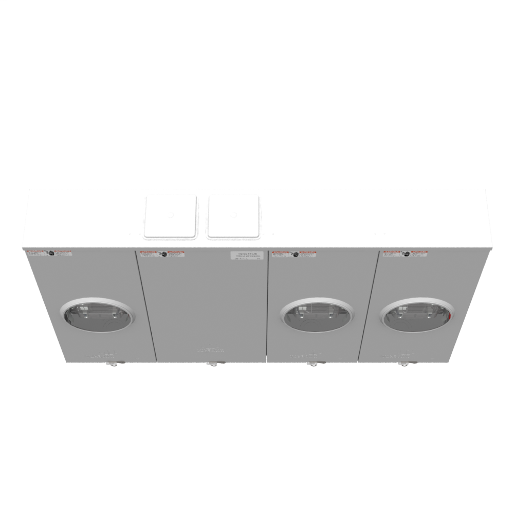 5 Terminal Ringless 2 Large Closing Plates Lever Bypass 3 Position Long Island Lighting Company