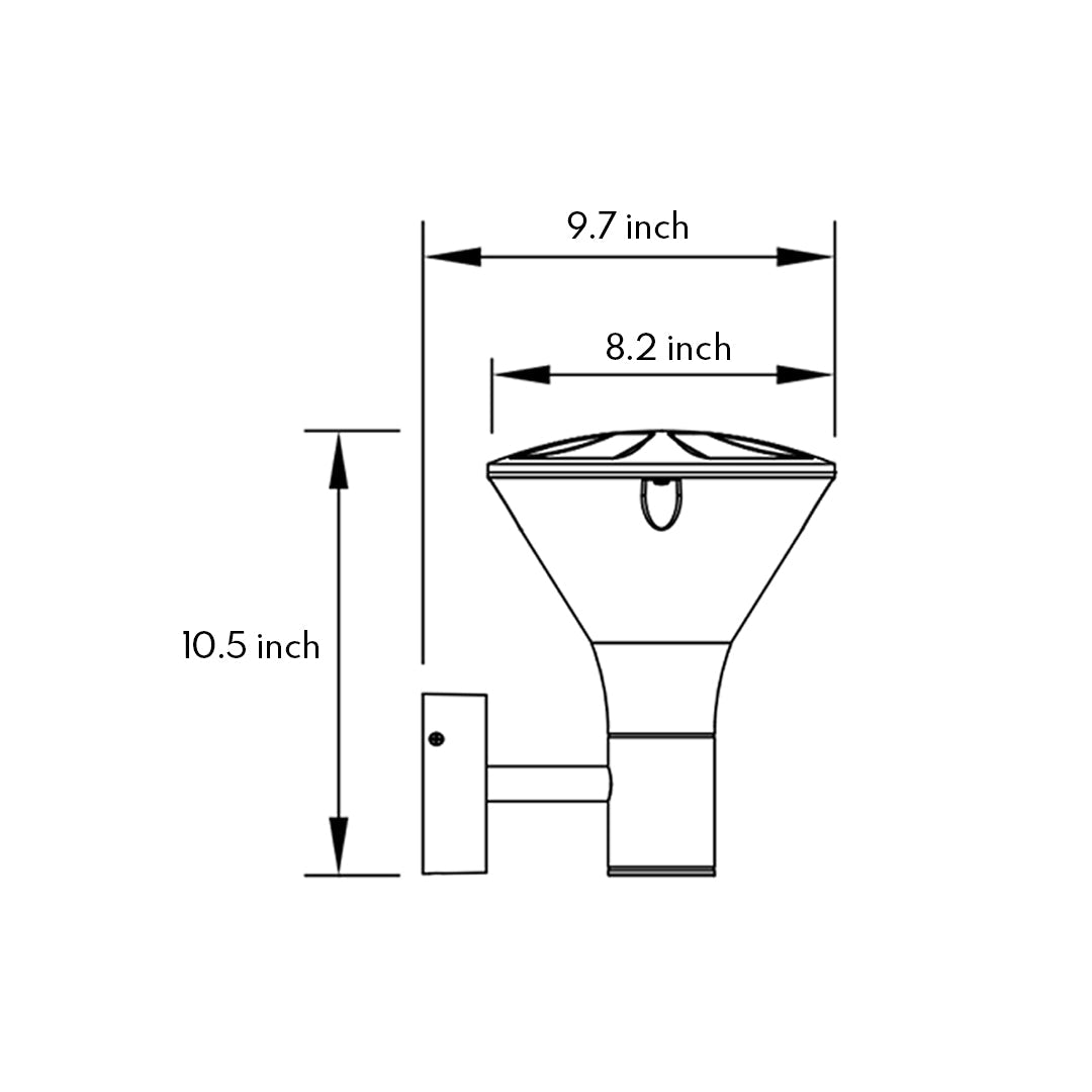 Waterproof Outdoor Modern Wall Lights Minimalist Sconce