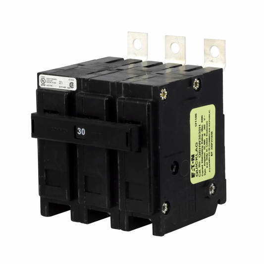 30 Amp, 3 Pole, Circuit Breaker Bolt-On