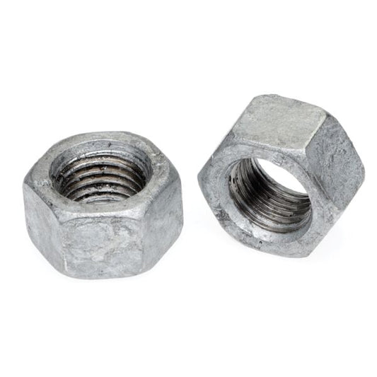 2Fhng3816 3/8-16 Finish Hex Nut Grade 2 Galvanized 100/Box